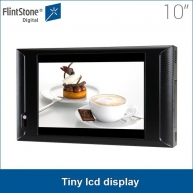 Fabbrica della Cina 10 pollici punto involucro AD1005WP plastica di vendita promozioni video parete negozio al dettaglio minuscolo display lcd