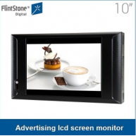 Çin Ticari satışı 10 inç dijital video tabela ekranı kapalı dijital video tabela monitör ekran fabrika