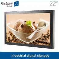 China 15 inch rich signal input retail store LCD monitor loop playing 24/7/365 factory