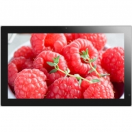 China 19 inch Android / Windows touch lcd advertising screen, wifi lcd video displays, internet digital signage factory