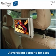 China 7 inch advertising screens for cars/ taxi factory