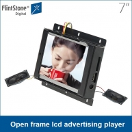 China 7 polegadas jogador publicidade LCD estrutura aberta fábrica