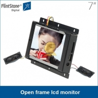 China 7 inch open frame lcd monitor,frameless advertising player,mini lcd video screen factory