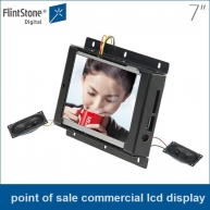China 7 polegadas com nenhum ponto quadro de venda display LCD comercial fábrica