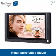China 7 "LCD em tela de exposição da loja, varejo player de vídeo loja, mini player AD fábrica