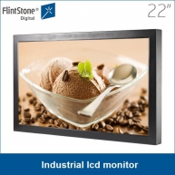 China industrial  22" full HD LCD monitor, video monitor, digital signage monitor factory